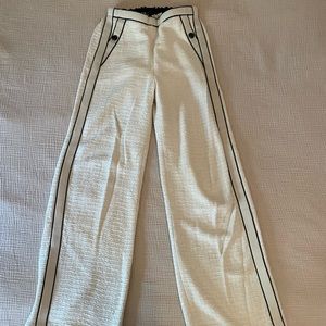 Maje White Dress Pants